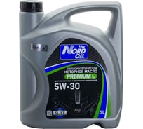 Моторное масло NORD OIL Premium L 5W-30 SL/CF 5л NRL083