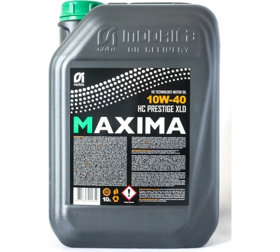 Моторное масло для дизельных двигателей NESTRO MAXIMA HC PRESTIGE XLD SAE 10W-40, полусинтетическое, 10 л 020020C7