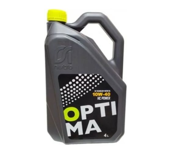 Моторное масло NESTRO OPTIMA HC POWER SAE 10W-40, полусинтетическое, 4 л 1000161 1