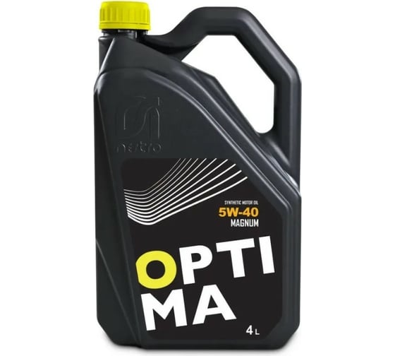 Моторное масло NESTRO OPTIMA MAGNUM SAE 5W-40, синтетическое, 4 л 1001261