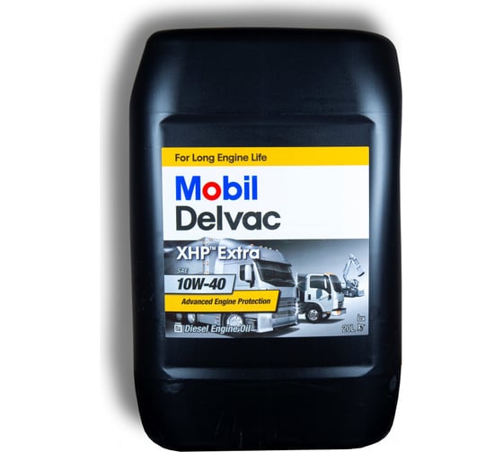 Моторное масло MOBIL DELVAC XHP EXTRA 10W-40, 20 л 121737 1