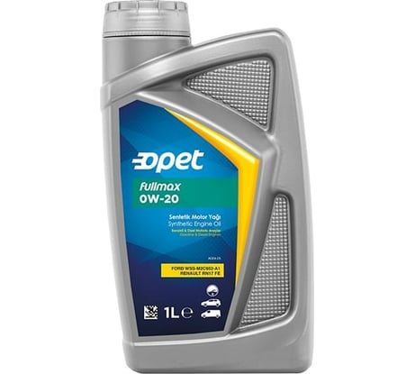 Моторное масло OPET Fullmax синтетическое, 0W-20, 1 л 601777240