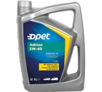 Моторное масло OPET Fullmax синтетическое, 5W-40, SN, 5 л 601448690