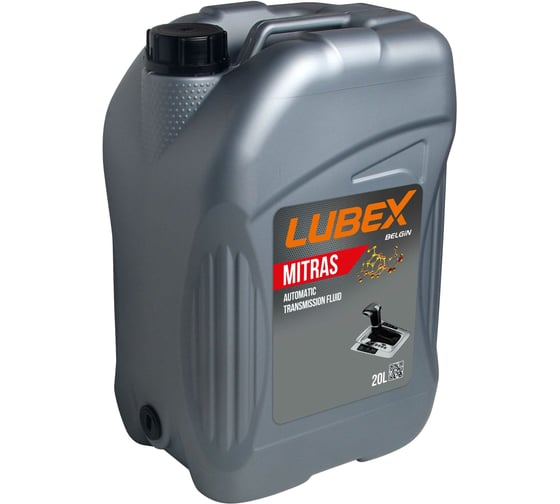 Минеральное трансмиссионное масло для АКПП Lubex MITRAS ATF DX II 20 л L020-0869-0020 1