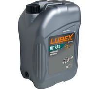 Синтетическое трансмиссионное масло Lubex MITRAS AX HYP 75W-90 GL-5 20 л L020-0881-0020