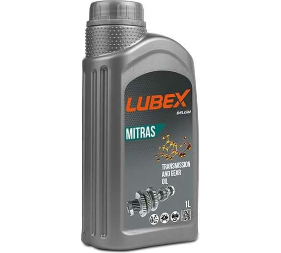Синтетическое трансмиссионное масло Lubex MITRAS AX HYP 75W-90 GL-5 1 л L020-0881-1201 1