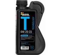 Моторное масло Bizol Technology НС-синтетическое, 0W-20, C5, 1 л 88210