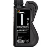 Моторное масло Bizol Initial НС-синтетическое, 5W-30, A5/B5, 1 л 188330