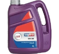 Моторное масло LUXE Люкс 5w30, sj/cf, полусинтетическое, 4 л 102