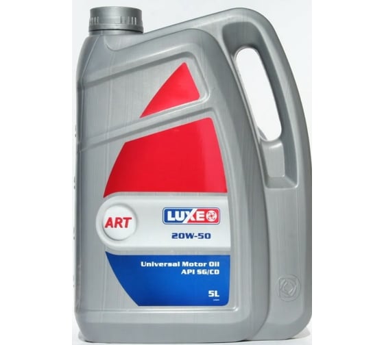 Моторное масло LUXE Стандарт art 20w50, sg/cd, минеральное, 5 л 366 1