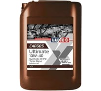 Моторное масло LUXE cargos ultimate uhpd turbo diesel mid saps 10w40 20 л 30309