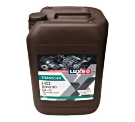 Трансмиссионное масло LUXE transsol hd 80w90 gl-5 20 л 30237 1