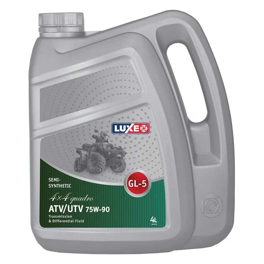 Трансмиссионное масло LUXE luxе quadro atv/utv gl-5 75w90, п/синт., 4x4 ...