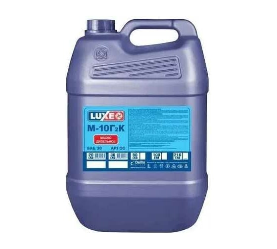 Моторное масло LUXE м10г2к 20 л 500