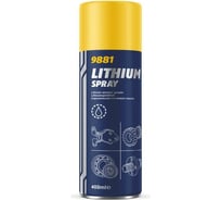 Смазка литиевая MANNOL LITHIUM SPRAY 400 мл 9881