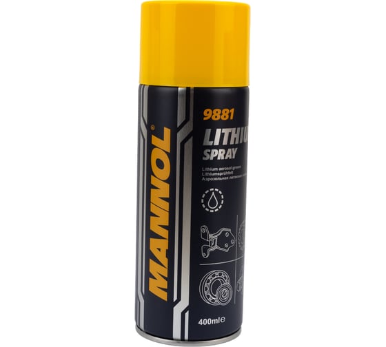 Смазка литиевая MANNOL LITHIUM SPRAY 400 мл 9881