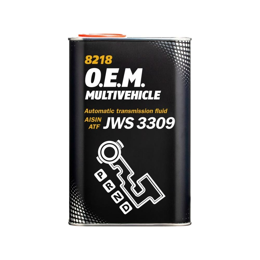 Жидкость АКПП MANNOL MULTIVEHICLE JWS 3309 1 л Metal 3067 - выгодная ...