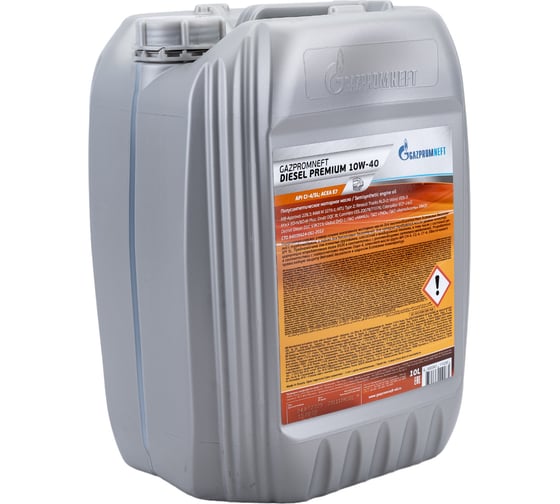 Моторное масло GAZPROMNEFT Diesel Premium 10W-40, 10 л 253142307