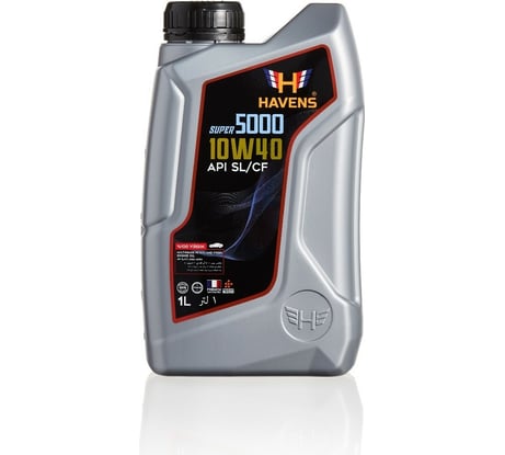Моторное масло HAVENS Super 5000 SAE 10W40 API SL/CF, 1л HS510W40SL1