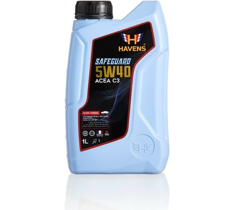 Моторное масло HAVENS Safeguard SAE 5W40 ACEA C3, API SP, SN PLUS, SN/CF, 1 л HS5W40C31