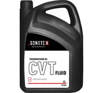 Трансмиссионное масло Sonatex CVT Fluid, 4 л 102806