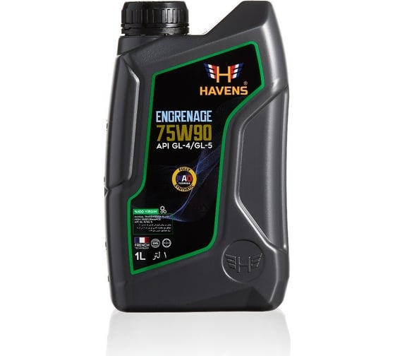 Трансмиссионное масло HAVENS Engrenage SAE 75W90 API GL-4/GL-5, 1л HE75W90GL451