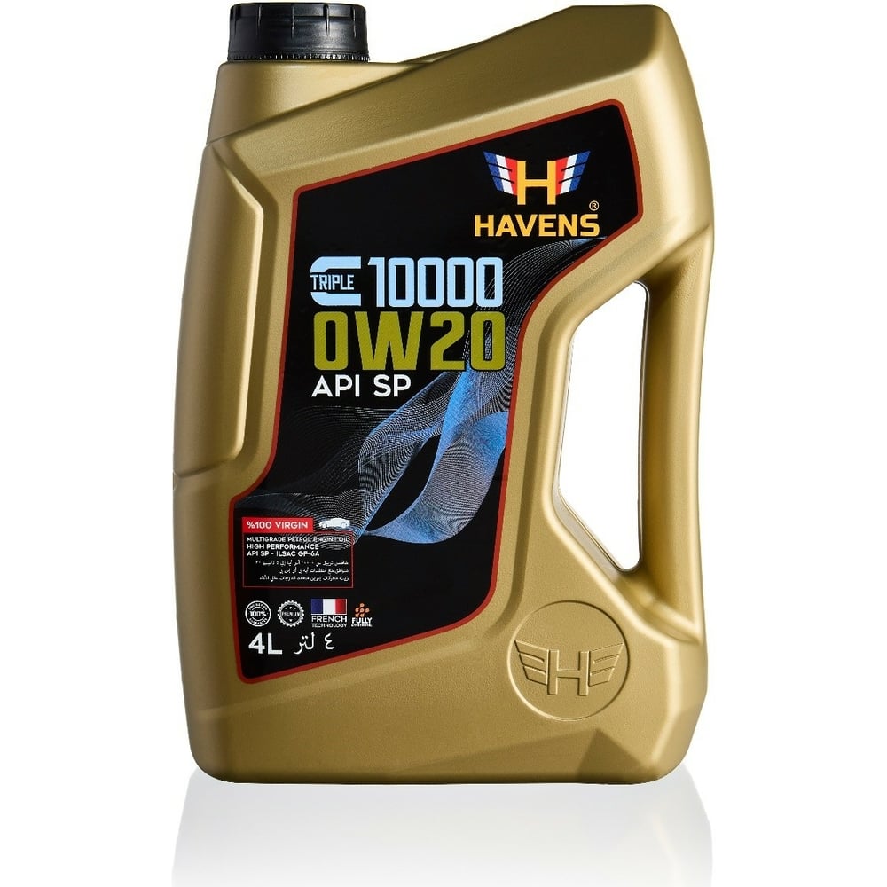 Моторное масло HAVENS Triple C SAE 0W20 API SP ILSAC GF-6A, 4л ...
