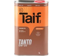 Моторное масло TAIF TANTO 0W-20 1L SN GF-5 211033