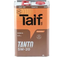 Моторное масло TAIF TANTO 5W-20, 4 л, SN, GF-5 211038