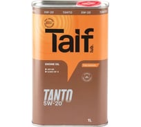 Моторное масло TAIF TANTO 5W-20, 1 л, SN, GF-5 211037