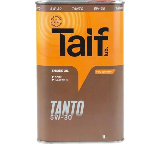 Моторное масло TAIF TANTO 5W-30 1L SN GF-5 211041