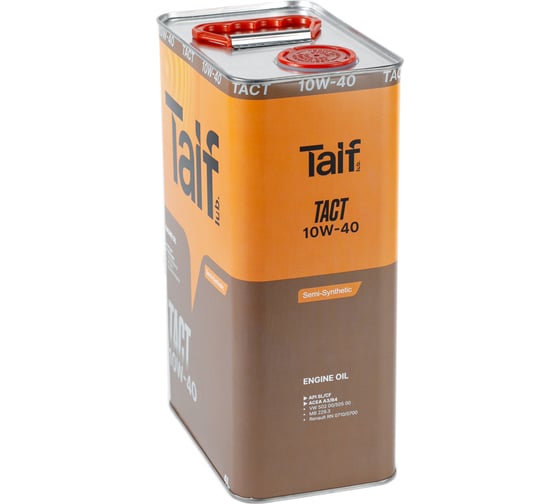 Моторное масло TAIF TACT 10W-40, 4 л, SL/CF, A3/B4 211062