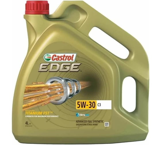 Моторное масло Castrol EDGE 5w30, C3, 4 л 1552FF 1