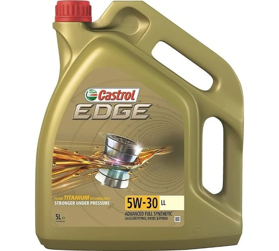 Моторное масло Castrol EDGE 5w30, LL, 5 л 15669E 1