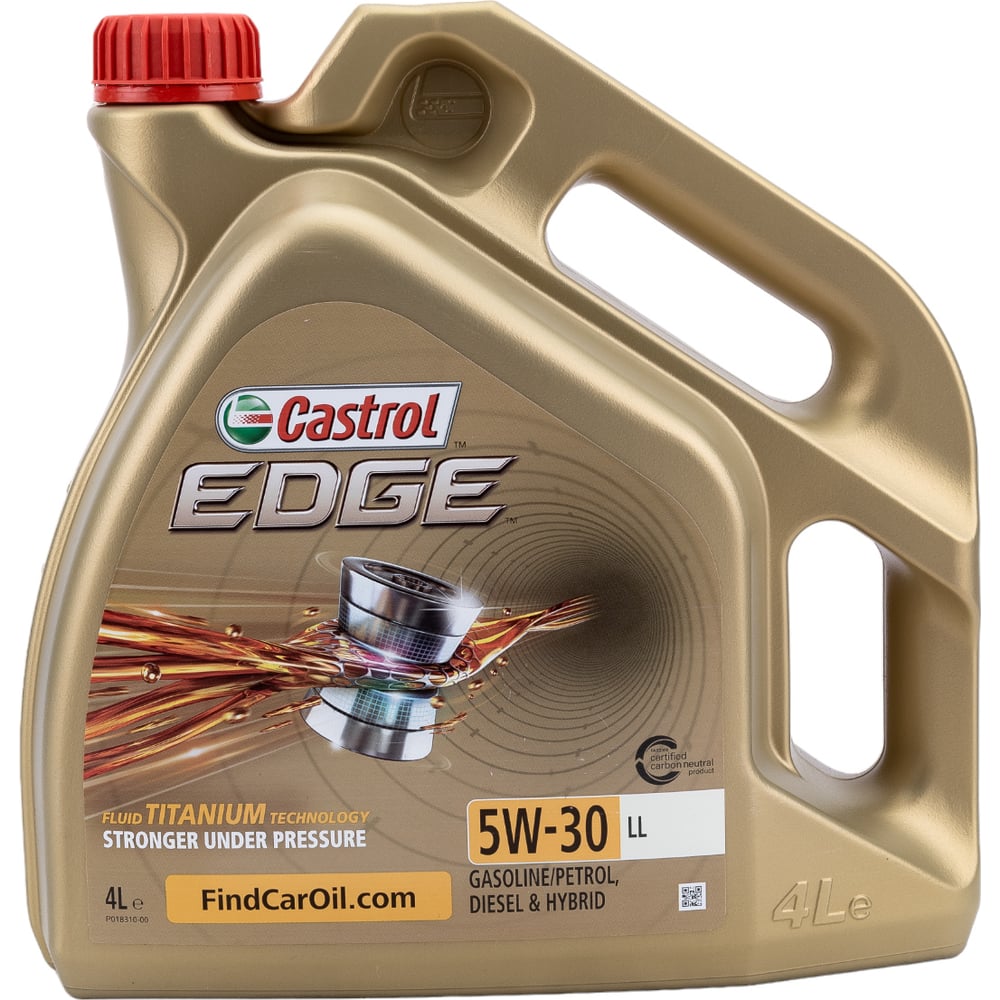 Моторное масло Castrol EDGE 5w30, LL, 4 л 15668E - выгодная цена ...