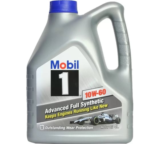 Моторное масло MOBIL 1 10w60, 4л 152719 1