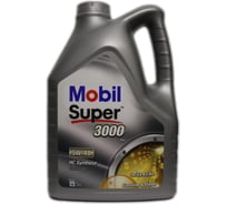 Моторное масло MOBIL Super 3000 X1 5W-40 (5л), (Бельгия), 150565