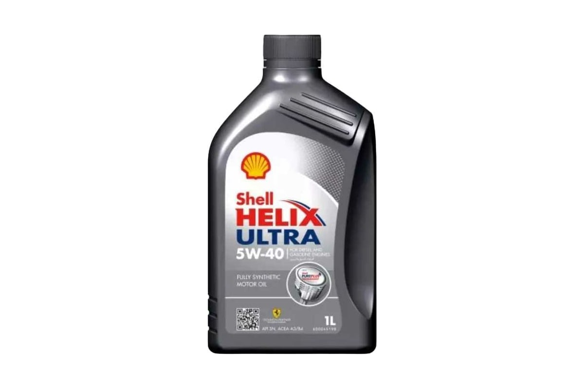 Синтетическое моторное масло Shell Ultra 5W-40, 1 л 550051592 - выгодная  цена, отзывы, характеристики, фото - купить в Москве и РФ