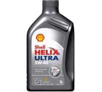 Синтетическое моторное масло Shell Ultra 5W-40, 1 л 550051592