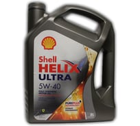 Моторное масло SHELL Helix Ultra 5w40, 5л Испания 550052838