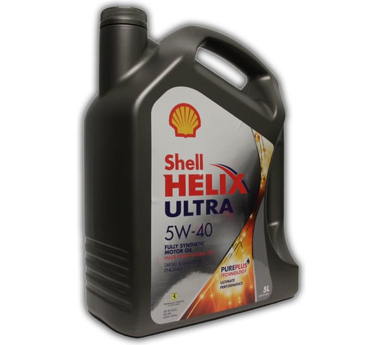 Моторное масло SHELL Helix Ultra 5w40, 5л Испания 550052838