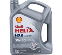 Моторное масло SHELL Helix HX8 Synthetic ECT C3, 5w30, 4 л 550045056