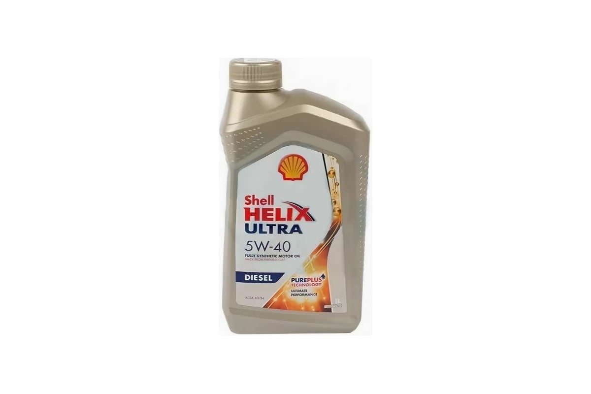 Моторное масло SHELL Helix Diesel Ultra 5w40, CF, 1 л 550040552 .