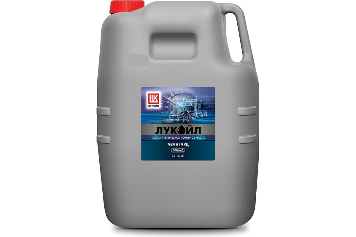 Полусинтетическое моторное масло Лукойл АВАНГАРД SAE 10W-40, API CF-4 ...