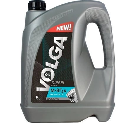 Минеральное моторное масло Волга-Ойл М-8Г2К 5 л 800816