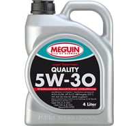 НС-синтетическое моторное масло MEGUIN Megol Motorenoel Quality 5W-30 CF/SL A3/B4, 4л 9027