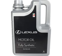Синтетическое моторное масло Lexus SN 5W-40 4л 08880-83717
