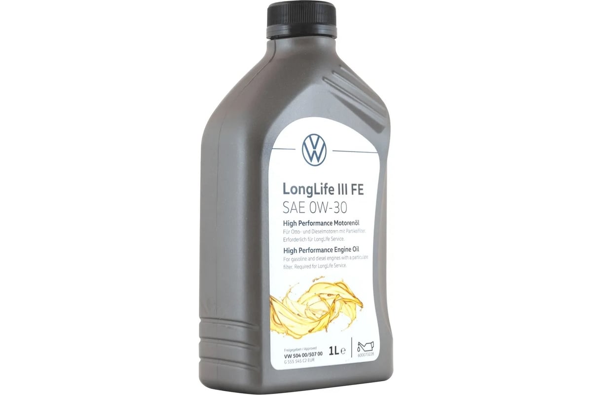 Синтетическое моторное масло VAG VW Group VW Longlife III FE 0W-30 1л ...