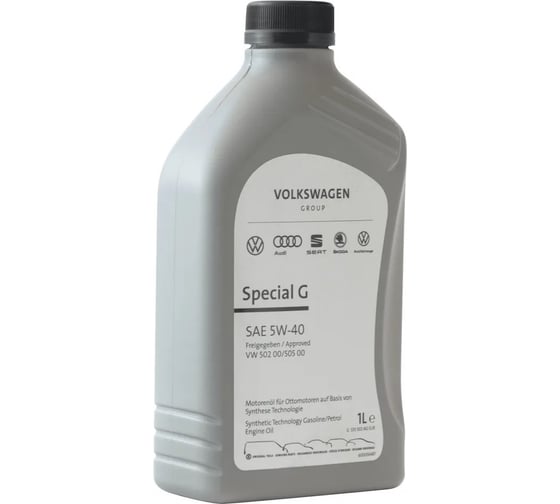 Синтетическое моторное масло VAG VW Group Special G 5W-40 1л GS55502M2
