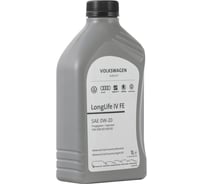 Синтетическое моторное масло VAG VW Group Longlife IV FE 0W-20 1л GS60577M2